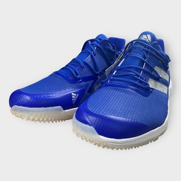 Adidas Adizero Afterburner 8 Baseball Turf Shoes Blue FZ4231 Mens size 12 New - Picture 3 of 10